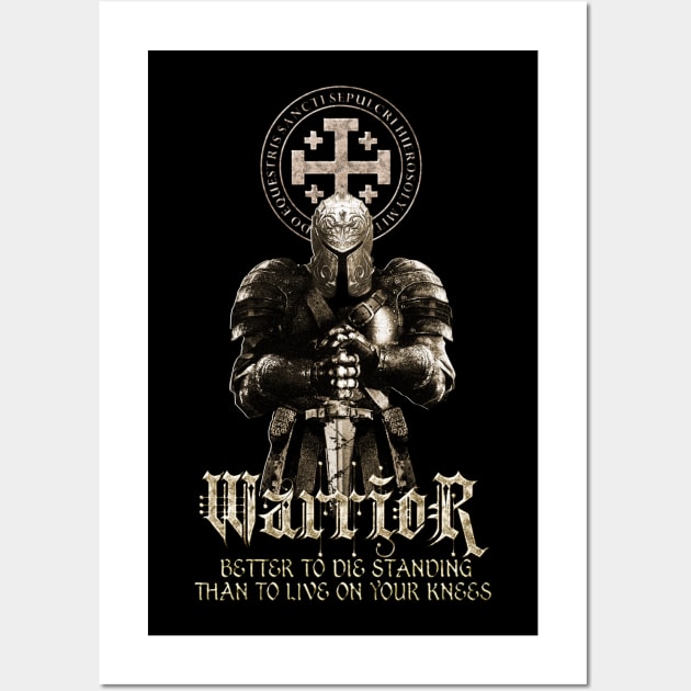 Warrior Code Wall Art by Artizan